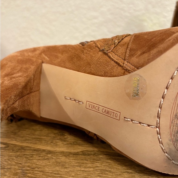 Vince Camuto Astan Peeptoe Booties - Picture 8 of 11